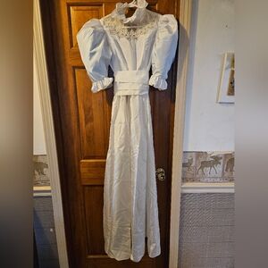 80s wedding dress